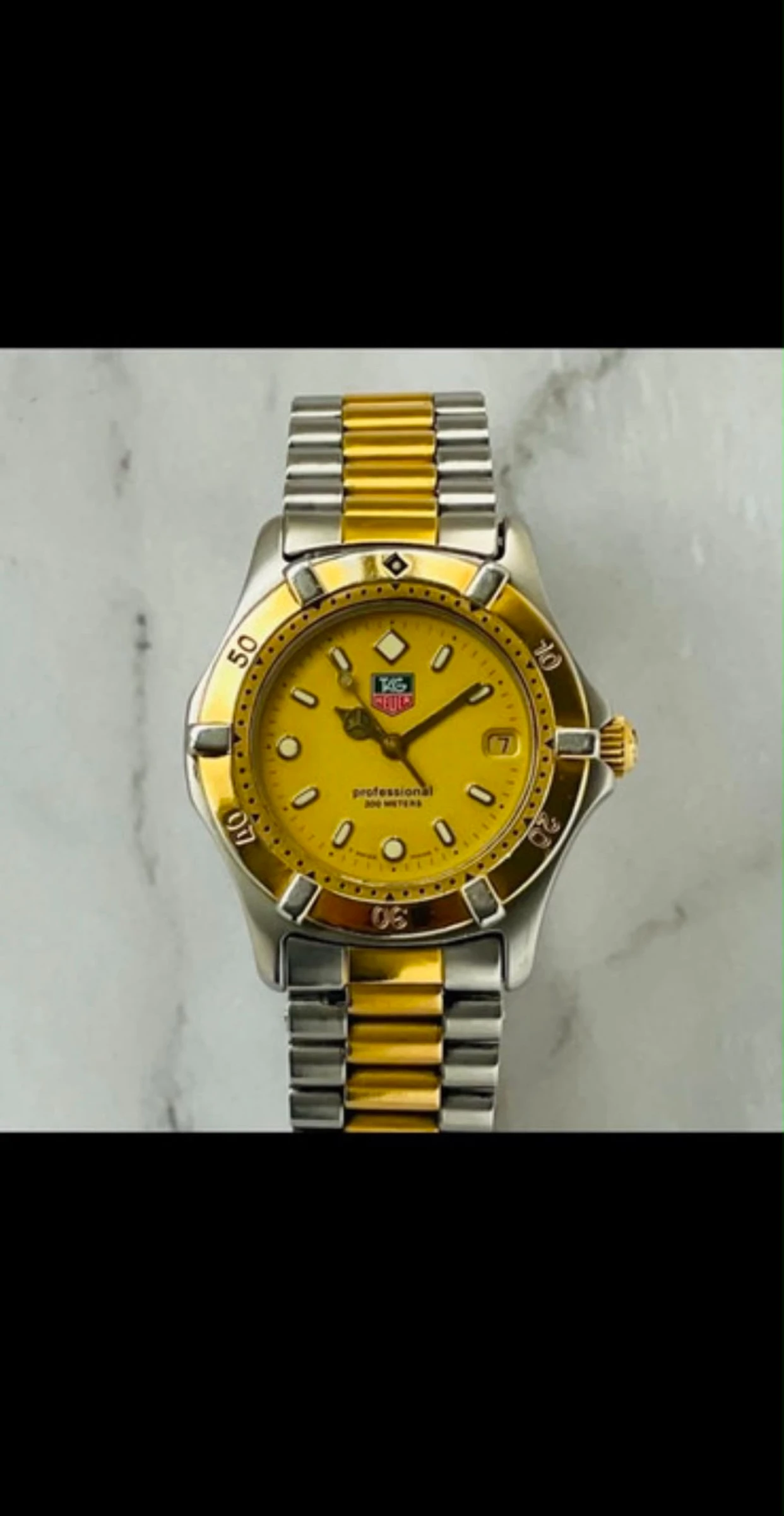 TAG Heuer Professional 964.015-2 Dourado